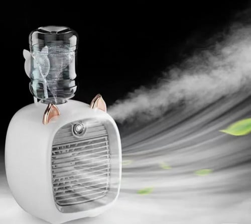 مروحة تكييف هواء وتبريد هواء بمنفذ USB -شحن )