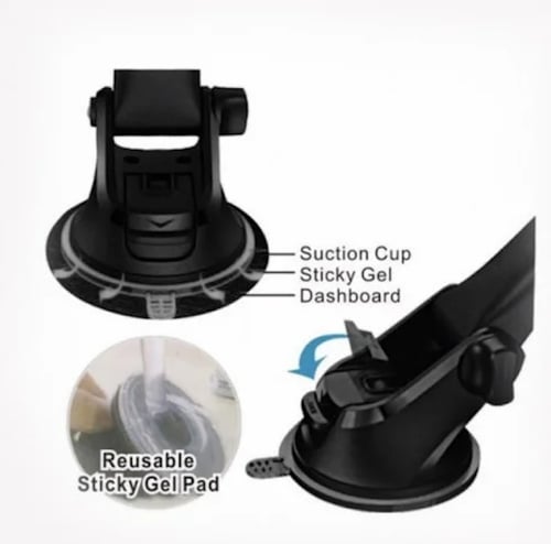 حامل جوال زكرت مرن للسيارة