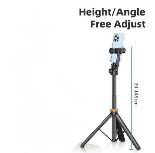 ترايبود تصوير و إضاءة متعدد الاستخدام الومنيوم ( ب...