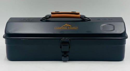 صندوق طقم عزبة شاي متكامل، وهو مثالي للرحلات والتخ...