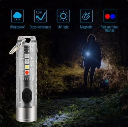 كشاف الميداليه الميني القابل للشحن