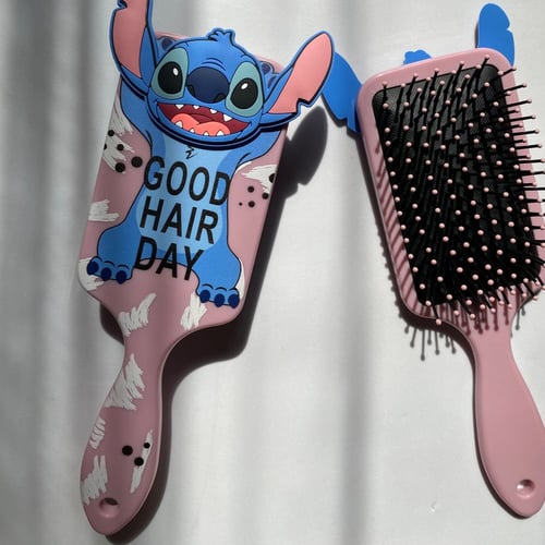 فرشاة شعر ستيتش (وردي)