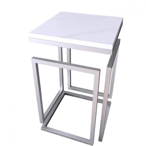 طقم طاولات جانبية متداخل خشب