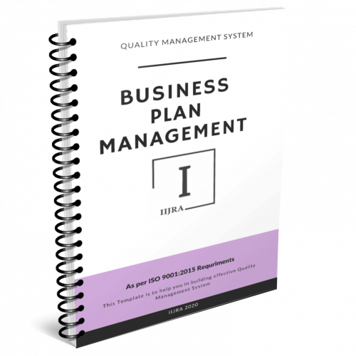 ISO 9001 Kit - Business Plan Management