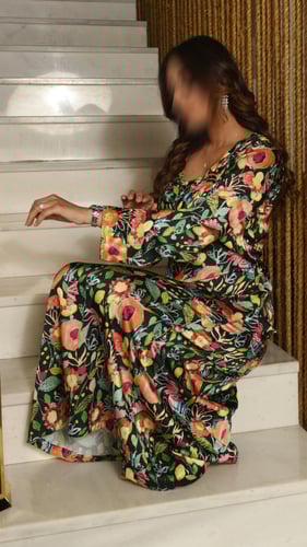 مخور الربيع ملون قماش حرير ملكي