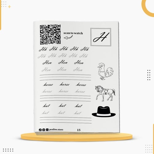 كراسة لتحسين الخط المشبك الإنجليزي