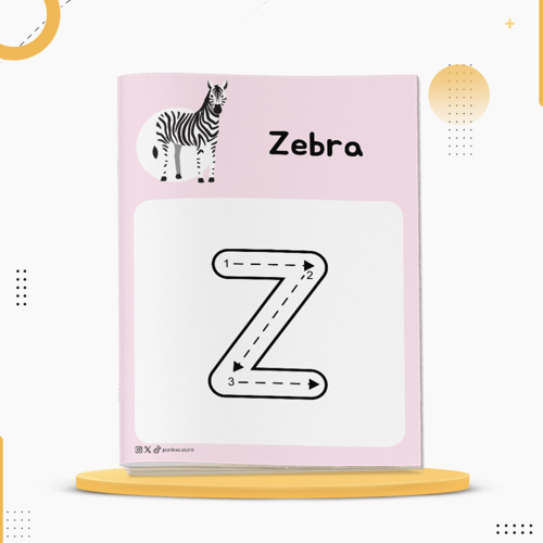 كراسة الحيوانات لتعليم الحروف الإنجليزية