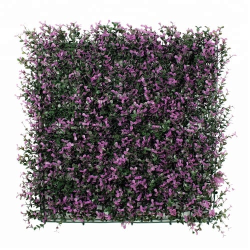 عشب جداري بنفسجي مقاس 50*50 سم