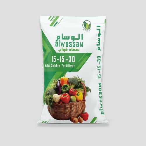 سماد مركب NPK 15-15-30 كيس 10 كيلو
