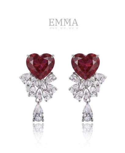 Sterling silver earrings and gemstones