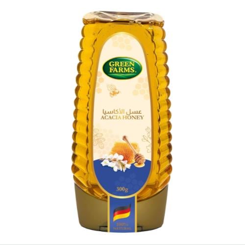 جرين فارمز عسل أكاسيا عبوة ضاغطة 300 جم
