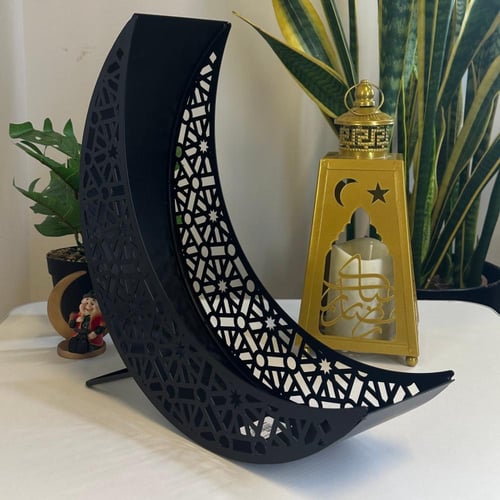 ستاند تقديم شكل هلال رمضاني