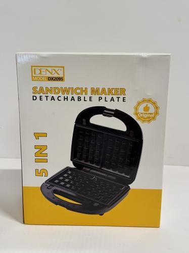 ماكينة الفطائر و صانع الساندويتش 5في1 DX2095