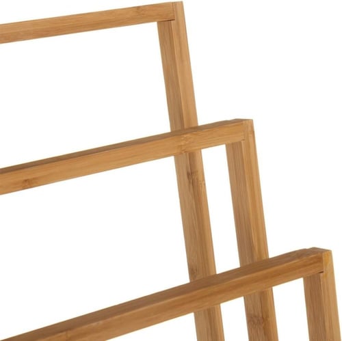 حامل مناشف من خشب البامبو