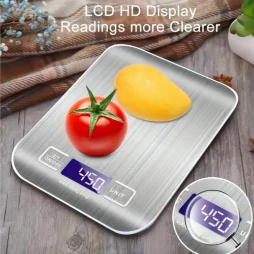 ميزان رقمي من الستانلس مضاد للماء يتحمل وزن من 1 ا...