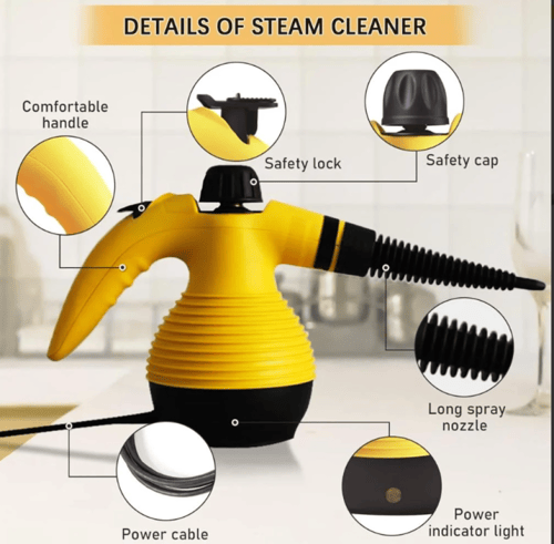 جهاز التنظيف بالبخار متعدد الاستخدامات للتنظيف وال...
