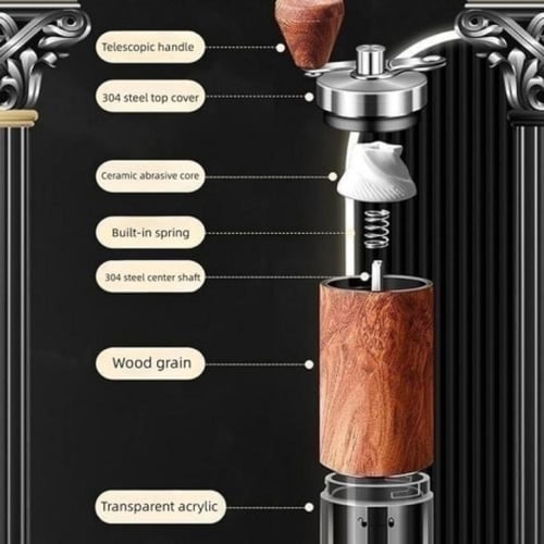 مطحنة قهوة يد خشب22847/22846