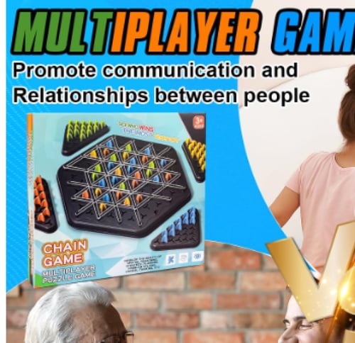 لعبة تفاعلية شطرنج مثلثة