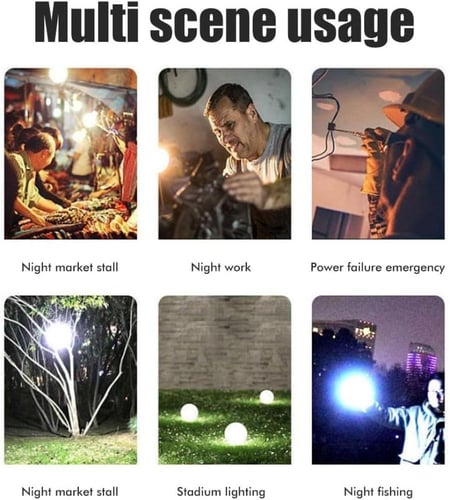 مصباح تخييم LED