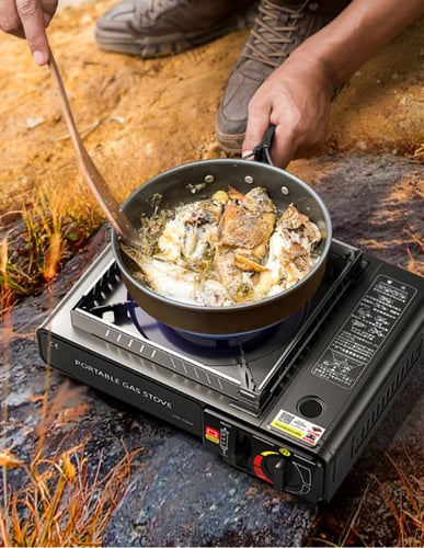 موقد غاز متنقل للرحلات والتخييم من دينكس