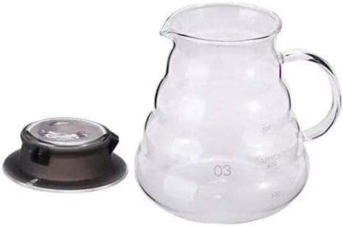 سيرفر زجاج لتحضير القهوة المقطرة بسعة 700