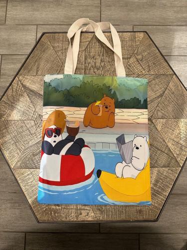 شنط شخصية دب الباندا