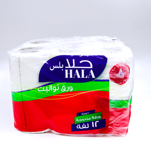 حلا بلس 12 لفه 100 ورقه مزدوجه