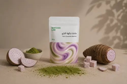 ماتشا لاب بنكهة التارو 50 جرام