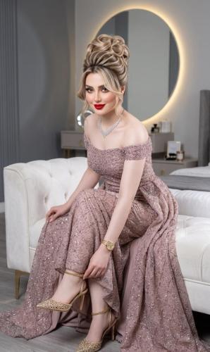 فستان لؤلؤة المساء