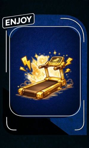 gold Treadmill | قولد تريدما