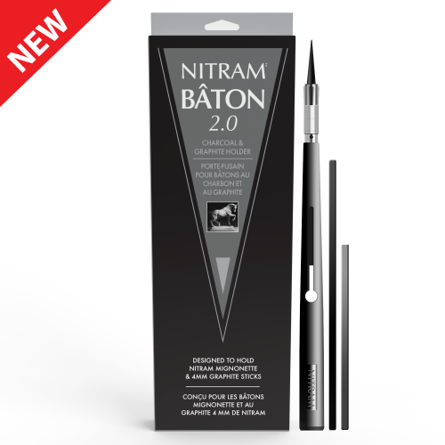 Nitram Baton | أعواد جرافيت مع حامل أقلام ضد الكسر