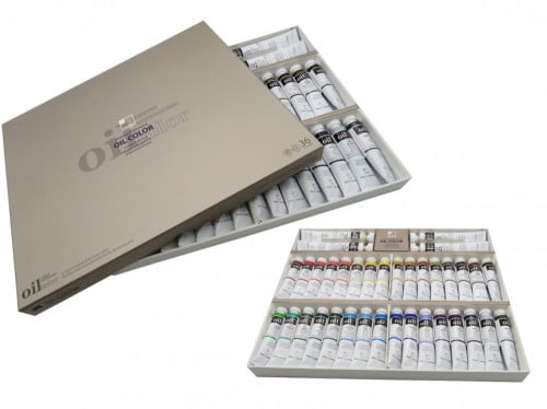 ShinHanArt - طقم ألوان زيتية - ٣٦ أنابيب - ٢٠ مل