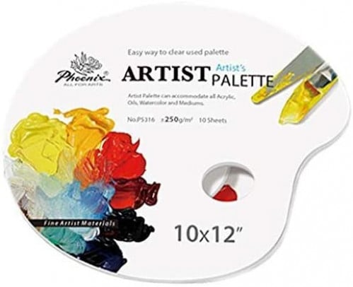 كراسة ورق الباليت دائري 10/12" 10 أوراق 250 جرام,...