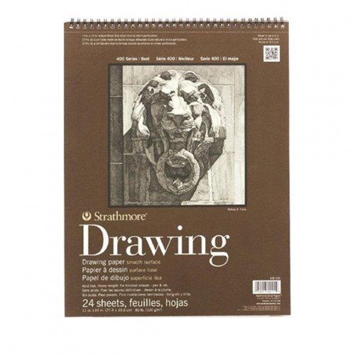 11x14, 130 gsm ، ستراثمور دفتر رسم DRAWING