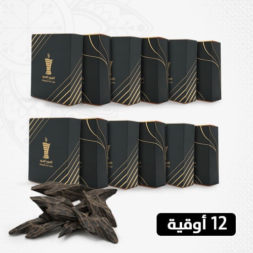 عود كمبودي تايقر 12 أوقيات +2 ادهان مسك+2 خلطة الع...