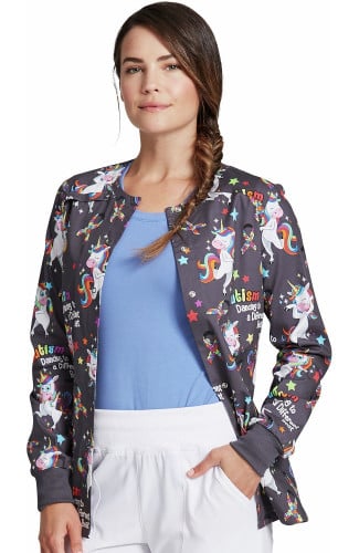 جاكيت نسائي ملون DK306