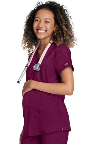 بلوزة طبية حوامل (WW688)