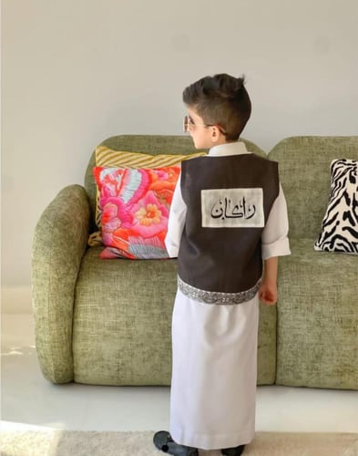 سديري العيد لون بني اناقه بروح عصرية