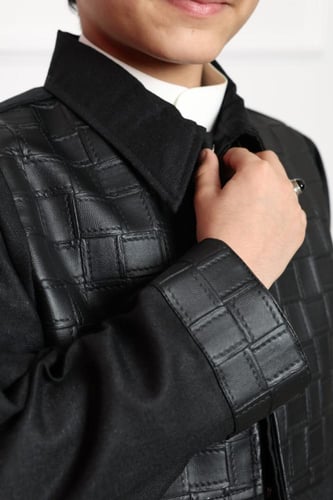 دقله أطفال لنن جلد اسود