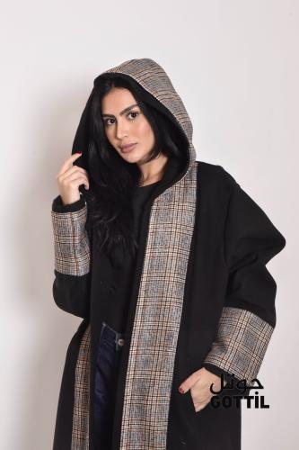 فروه أسود إطالية كاروهات