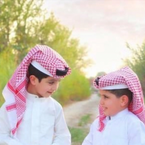 شماغ مع عقال ثابت