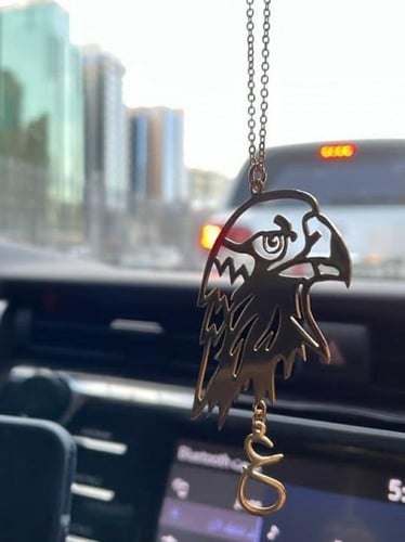 تعليقه سياره صقر سلسال بالاسم