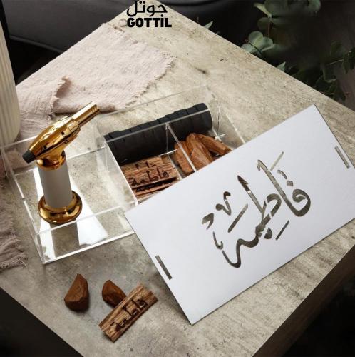 صندوق عود فضي