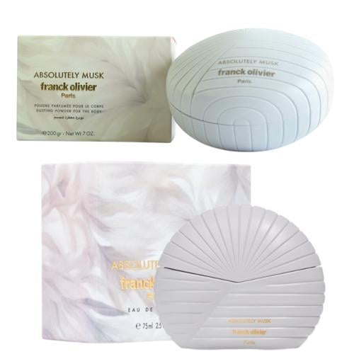 مجموعه عطر فرانك أولفر ابسلوت مسك75مل+بودره فرانك...
