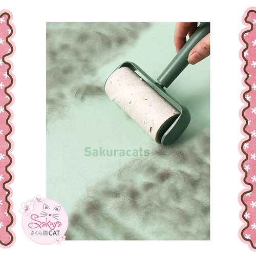 رول إزالة الشعر بغطاء حفظ