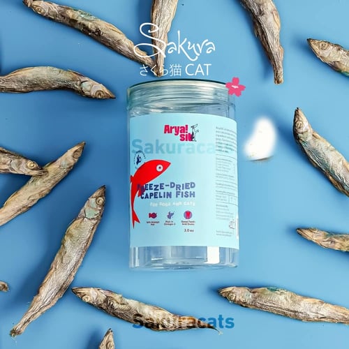 سمك طبيعي مجفف بالتجميد