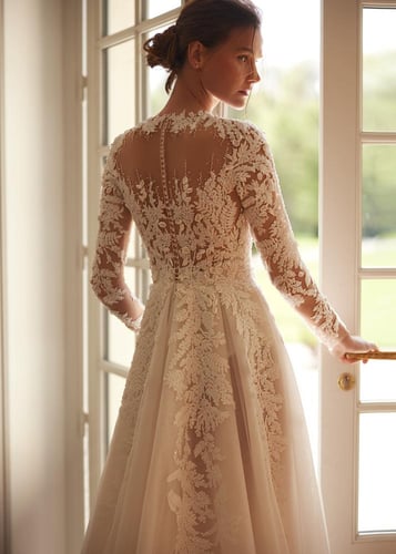 فستان زفاف 536 Semiramida