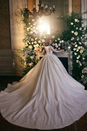 فستان زفاف NB NB 2334