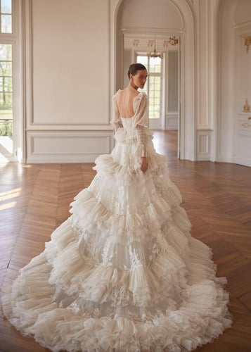 فستان زفاف526 Bassema