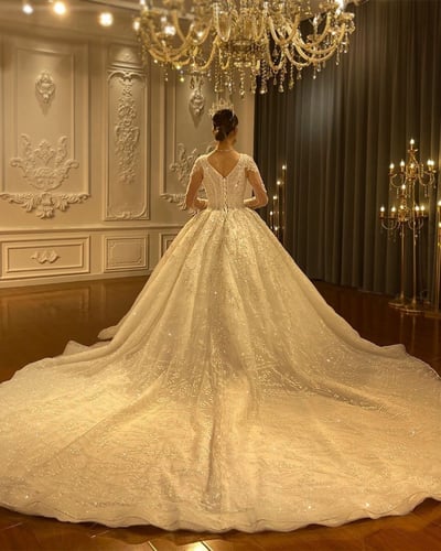 فستان فخم (1038) موديل 2022